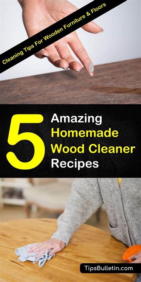 5 Natural Wood Cleaner Recipes