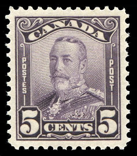 King George V - Canada Postage Stamp