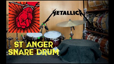 Metallica - St. Anger Snare Drum - YouTube