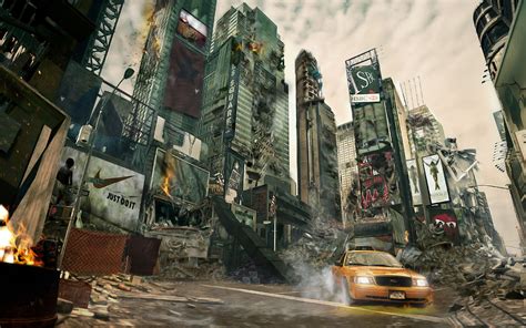 Apocalyptic New York City Wallpapers HD / Desktop and Mobile Backgrounds