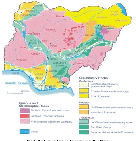 Figure 1 from Geology and Mineral Resources of Oyo State, South Western ...