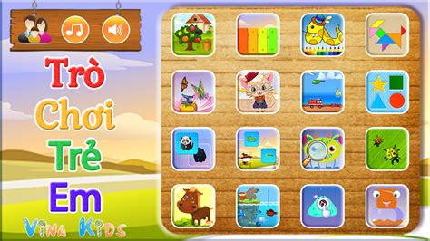 Game Trẻ Em: Trò Chơi Giáo Dục cho Bé | Vina Kids