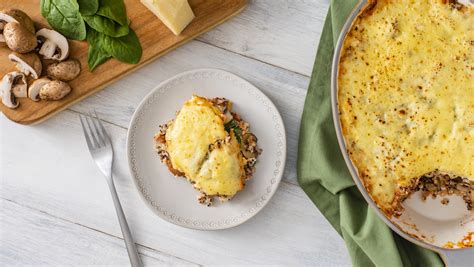 Mushroom Spinach Lasagna | Success® Rice