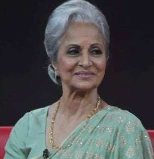 Waheeda Rehman Family Husband Son Daughter Father Mother Marriage Photos Biography Profile.