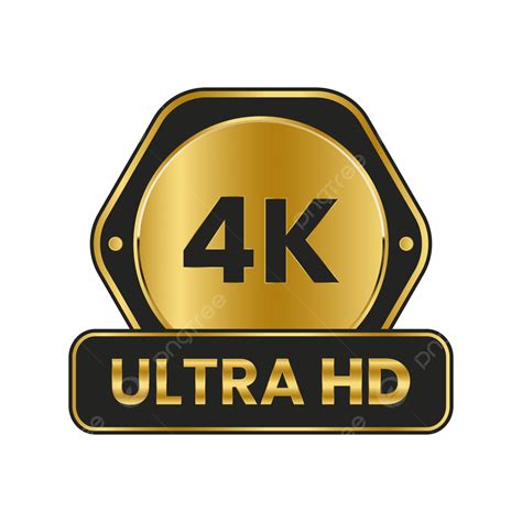 4k Ultra Hd Logo Vector PNG, Vector, PSD, and Clipart With Transparent Background for Free ...