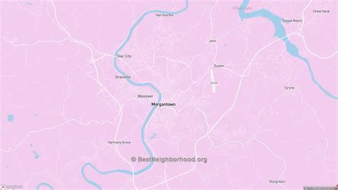 Morgantown, WV Political Map – Democrat & Republican Areas in ...