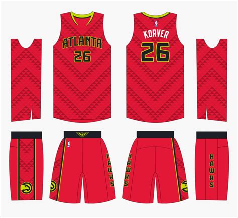 Atlanta Hawks Jersey Black, HD Png Download - kindpng