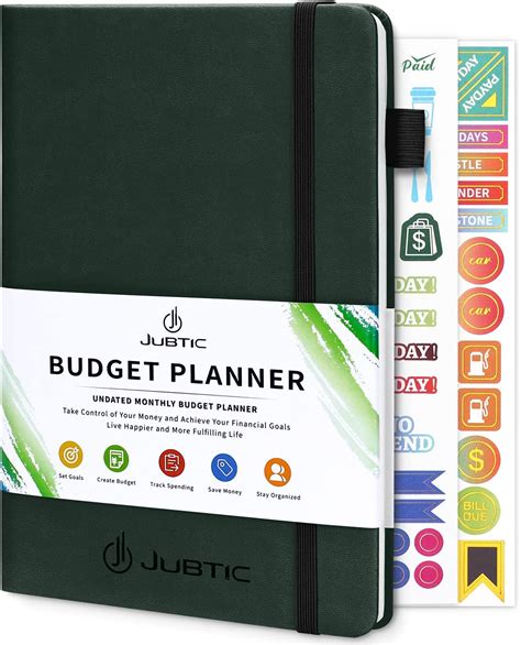 Amazon.com : JUBTIC Budget Planner, Monthly Budget Book, 2023-2024 Finance Planner with Expense ...