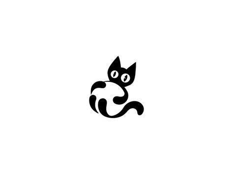 Black Cat | Cat logo design, Black cat, Cat logo