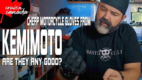 KemiMoto Rock Biker Motorcycle Gloves | Worth the Cheap Price? - YouTube