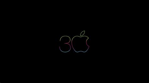 Apple's 30th birthday logo by IanBauters on DeviantArt