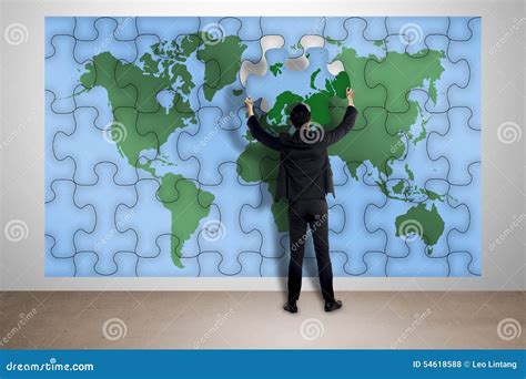 Puzzle World Map Stock Photography | CartoonDealer.com #2195468