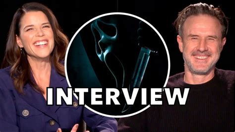 SCREAM 5 Interview | Neve Campbell & David Arquette Talk Favorite Killers and Working with ...