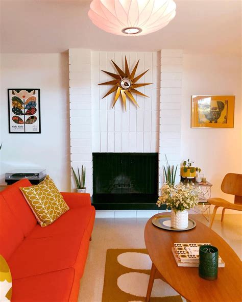 35 Retro Mid-Century Modern Living Room Ideas