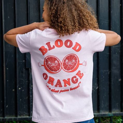 Blood Orange Women's Slogan T Shirt By Batch1 | notonthehighstreet.com