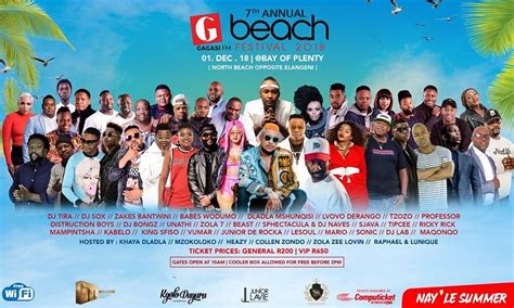 7th Annual Gagasi FM Beach Festival 2018 - Gagasi World