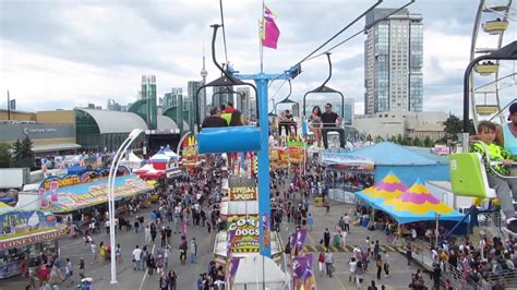 CNE SKYRIDE (Daytime Ride) Toronto Aug 2017 - YouTube