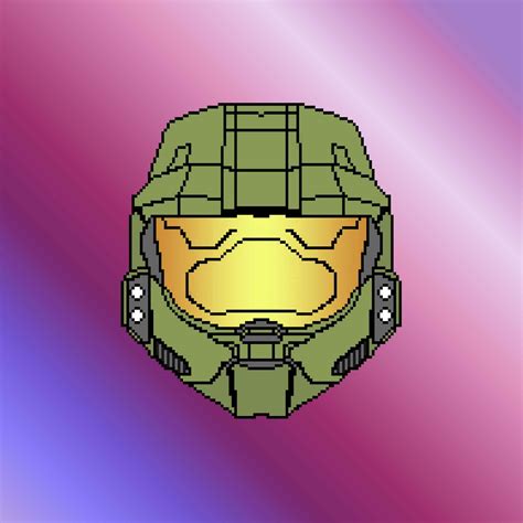 Halo Master Chief Helmet Drawings