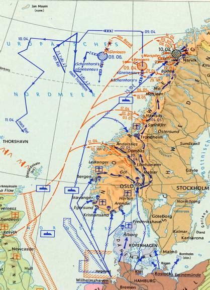 Seekrieg 1940, April