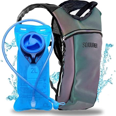 Hydration Pack Backpack 2-Pocket with 2L Water Bladder (Luminous - Green) - Walmart.com ...