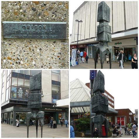 27/09 Harlow Sculpture Town map & trail. #18 Trigon - Lynn… | Flickr