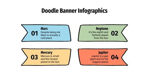 Free Doodle Banner Infographics for Google Slides and PPT