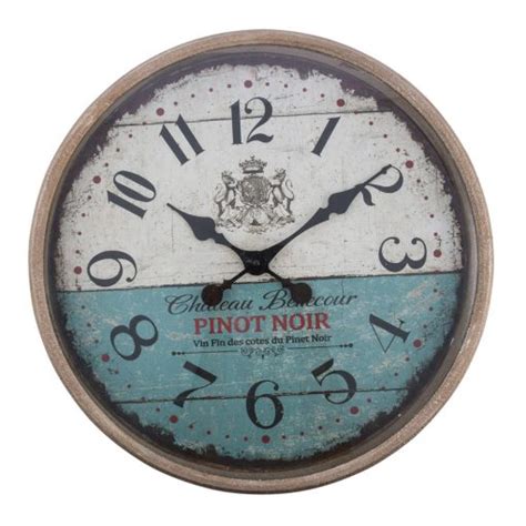 Buy Antique Wall Clock Pinot Noir Online | Purely Wall Clocks