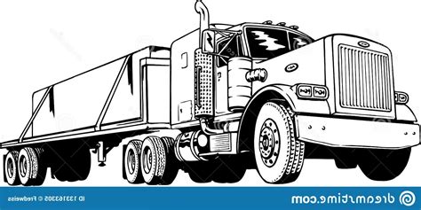 Peterbilt Truck Vector at Vectorified.com | Collection of Peterbilt ...