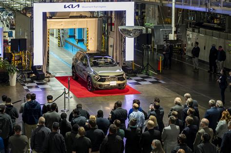 Kia Georgia begins production of the all-new 2023 Sportage - Kia Georgia