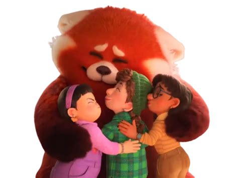 Red panda hug! by DracoAwesomeness on DeviantArt