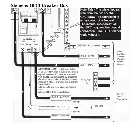 220 Volt Gfci Breaker Wiring Diagram