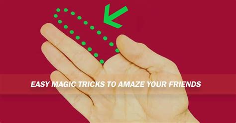 13 Easy Magic Tricks To Amaze Your Friends | by Rocks | Medium