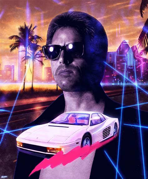 Miami Vice - Sonny Crockett | Poster By P1xer