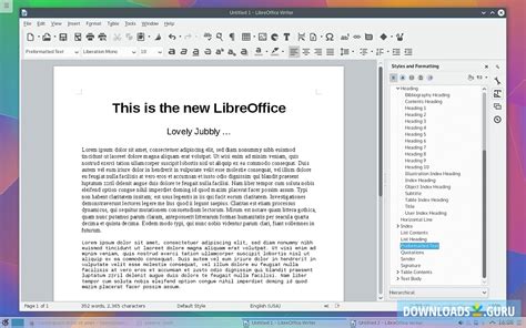 Download LibreOffice Writer for Windows 11/10/8/7 (Latest version 2019 ...