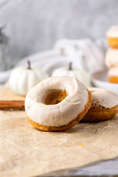 Pumpkin Spice Donuts - Ginger Snaps Baking Affairs