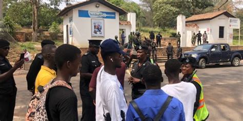 Heavy security presence on Legon campus as school reopens - Adomonline.com