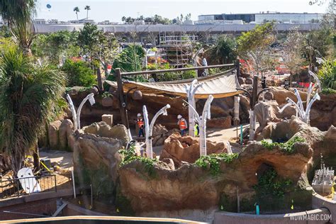 Construction update from 'Journey of Water Inspired by Moana' at EPCOT