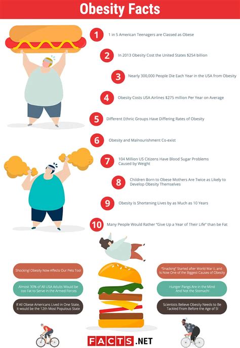 Top 16 Obesity Facts - Causes, Effects, Prevention & More - Facts.net