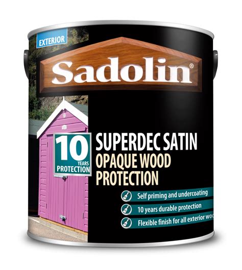 Sadolin Superdec Satin - Sadolin Wood Protection