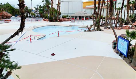 Rio Pool Refresh Underway - Rio Las Vegas