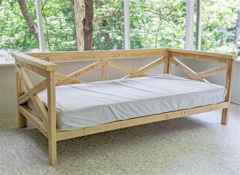 How to Build a DIY Daybed for $50 - Lovely Etc.