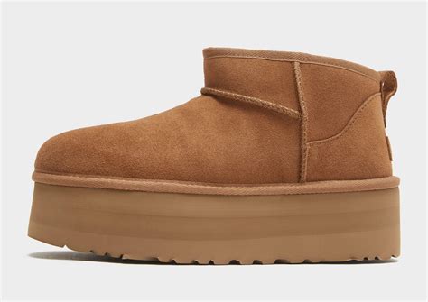 Brown UGG Classic Ultra Mini Platform Boots Women's | JD Sports UK