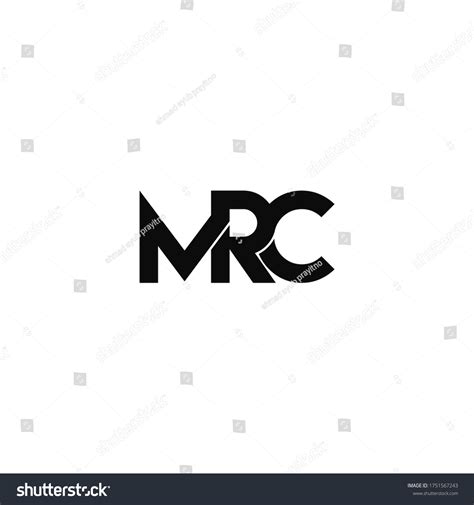 Mrc Letter Original Monogram Logo Design Stock Vector (Royalty Free) 1751567243 | Shutterstock