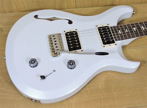 PRS S2 Custom 22 Semi Hollow Custom Colour White Pearl – Langley Guitar ...