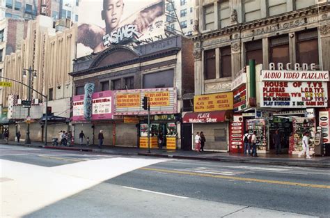 purple negatives: Los Angeles' Broadway Theater District - 2008