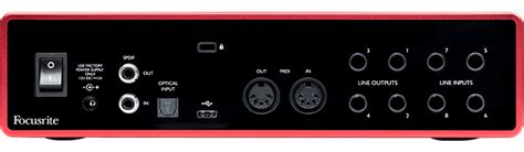 FOCUSRITE SCARLET 18i8 3rd GEN 18 IN 4 OUT AUDIO INTERFACE | Hari Hari ...