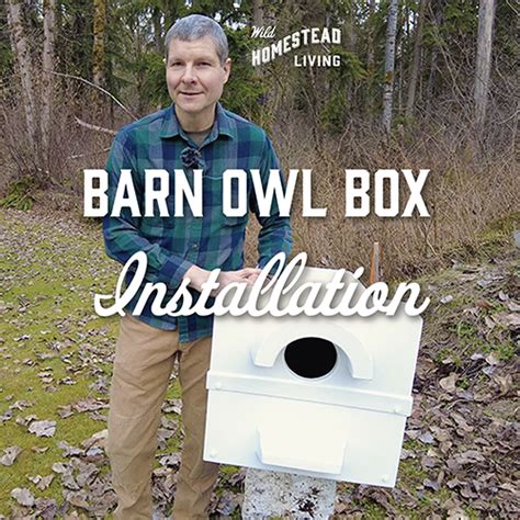 Wild Homestead Living— (VIDEO) Barn Owl Box Installation