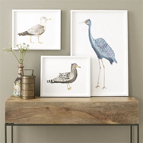 Framed bird wall art - Decoist