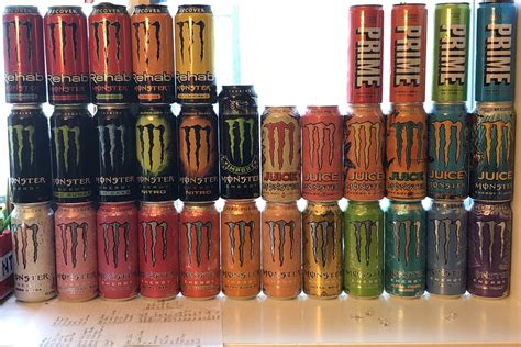 Current Monster can collection! : r/monsterenergy