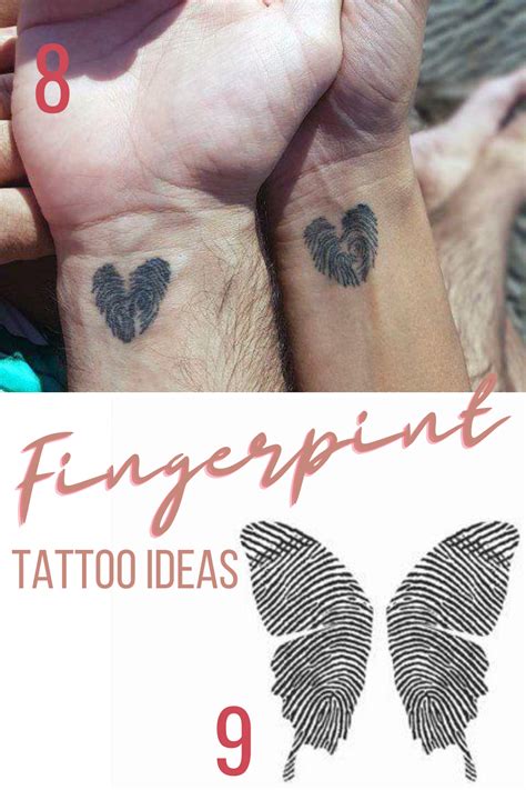 25 Special Fingerprint Tattoo Ideas - TattooGlee | Fingerprint tattoos ...